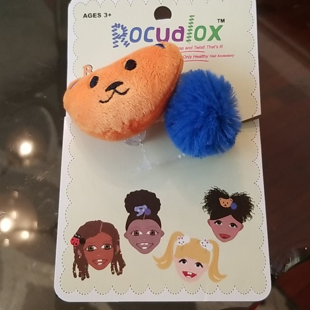 Rocyalox Bonita Bear Scrunchie Wrap & Twist NWT
